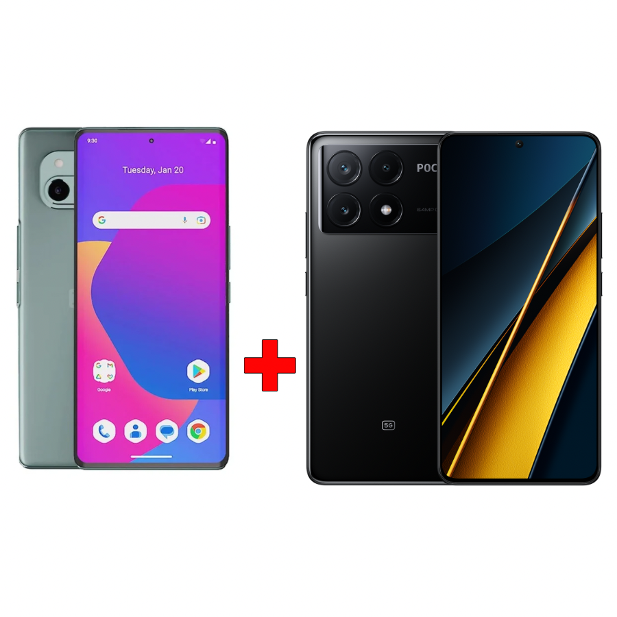 2 عدد POCO X6 pro 512/12 GB به همراه 1 عدد DARIYA BOND B501